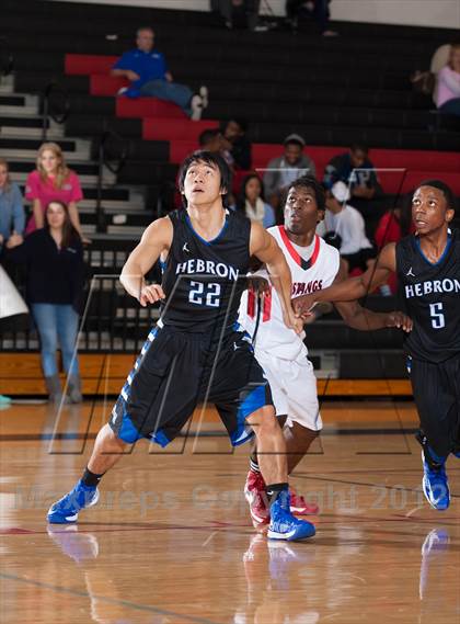 Thumbnail 3 in Hebron vs Creekview (Carrollton-Farmers Branch Basketball Classic) photogallery.