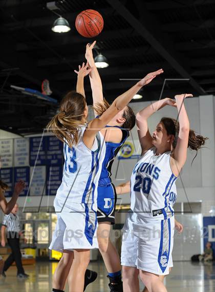 Thumbnail 1 in Dana Hills vs. Cathedral City (MaxPreps Holiday Classic) photogallery.