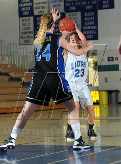 Thumbnail 3 in Dana Hills vs. Cathedral City (MaxPreps Holiday Classic) photogallery.