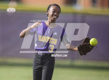 Thumbnail 3 in Cedartown vs Hampton (GHSA 4A Round 1 Playoff) photogallery.