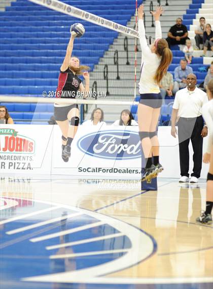 Thumbnail 3 in Hillcrest Christian vs. Lake Arrowhead Christian (CIF SS D10 Final) photogallery.