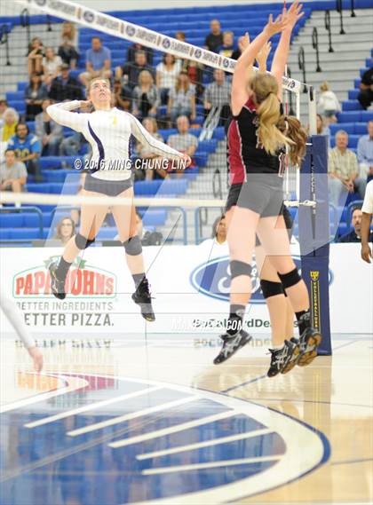 Thumbnail 2 in Hillcrest Christian vs. Lake Arrowhead Christian (CIF SS D10 Final) photogallery.