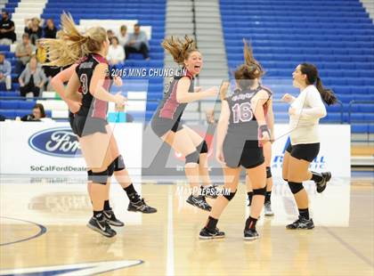 Thumbnail 2 in Hillcrest Christian vs. Lake Arrowhead Christian (CIF SS D10 Final) photogallery.