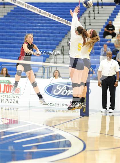 Thumbnail 1 in Hillcrest Christian vs. Lake Arrowhead Christian (CIF SS D10 Final) photogallery.