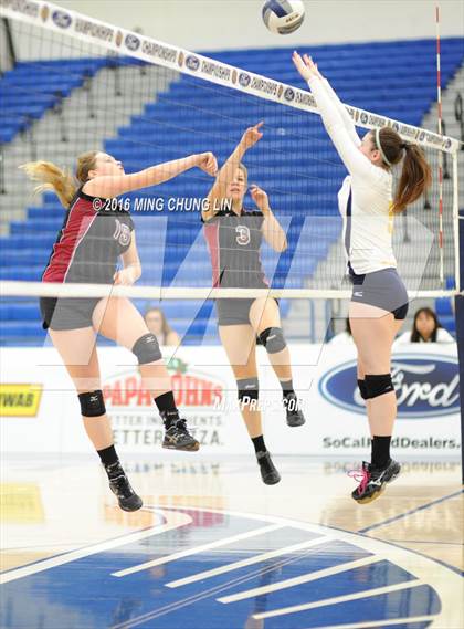 Thumbnail 1 in Hillcrest Christian vs. Lake Arrowhead Christian (CIF SS D10 Final) photogallery.