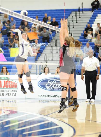 Thumbnail 3 in Hillcrest Christian vs. Lake Arrowhead Christian (CIF SS D10 Final) photogallery.
