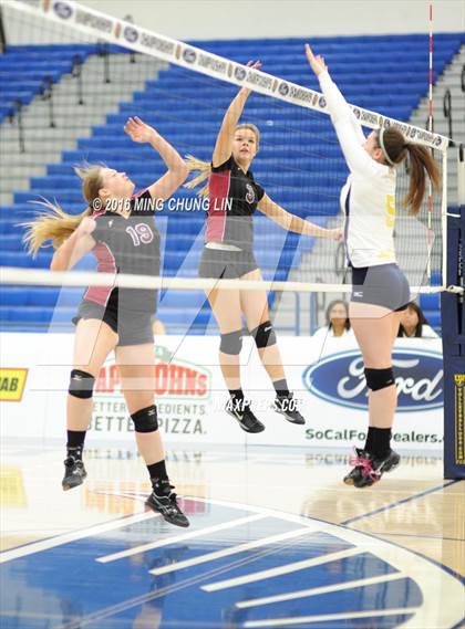 Thumbnail 1 in Hillcrest Christian vs. Lake Arrowhead Christian (CIF SS D10 Final) photogallery.