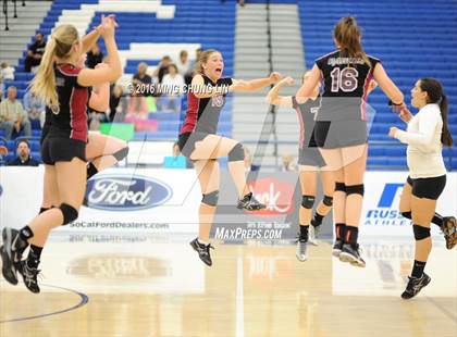Thumbnail 2 in Hillcrest Christian vs. Lake Arrowhead Christian (CIF SS D10 Final) photogallery.
