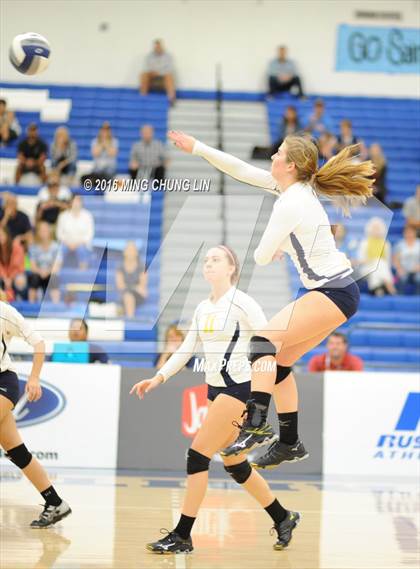 Thumbnail 2 in Hillcrest Christian vs. Lake Arrowhead Christian (CIF SS D10 Final) photogallery.