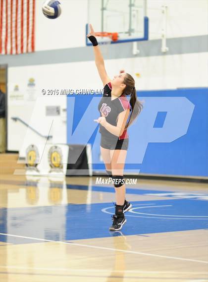 Thumbnail 3 in Hillcrest Christian vs. Lake Arrowhead Christian (CIF SS D10 Final) photogallery.