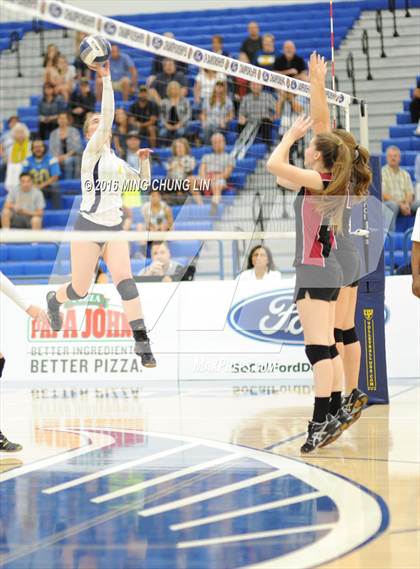 Thumbnail 2 in Hillcrest Christian vs. Lake Arrowhead Christian (CIF SS D10 Final) photogallery.