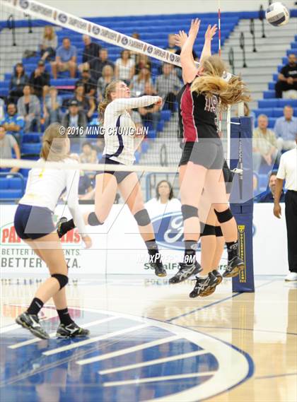 Thumbnail 3 in Hillcrest Christian vs. Lake Arrowhead Christian (CIF SS D10 Final) photogallery.
