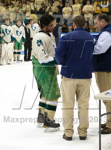 Thumbnail 3 in Fairfield Prep vs. Notre Dame-West Haven (CIAC Division I Final) photogallery.
