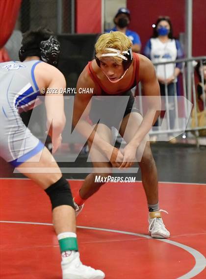 Thumbnail 2 in Alta Loma vs Patriot & Claremont (CIF Southern Section Wrestling Championships) photogallery.