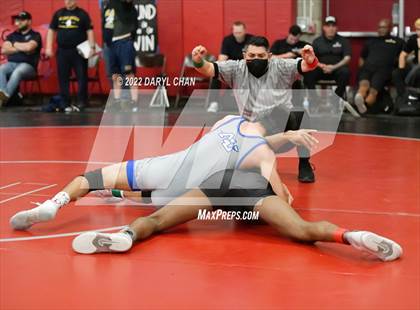 Thumbnail 2 in Alta Loma vs Patriot & Claremont (CIF Southern Section Wrestling Championships) photogallery.