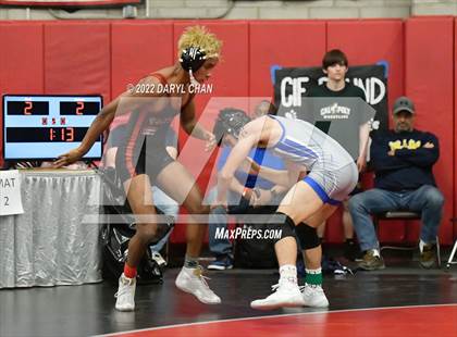 Thumbnail 1 in Alta Loma vs Patriot & Claremont (CIF Southern Section Wrestling Championships) photogallery.