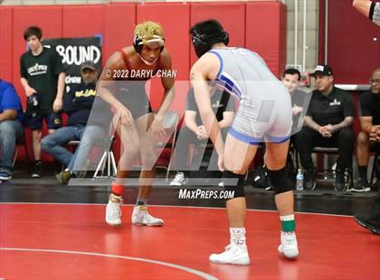Thumbnail 3 in Alta Loma vs Patriot & Claremont (CIF Southern Section Wrestling Championships) photogallery.