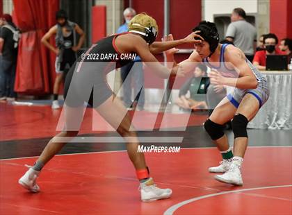 Thumbnail 1 in Alta Loma vs Patriot & Claremont (CIF Southern Section Wrestling Championships) photogallery.