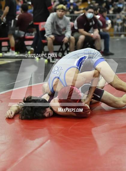Thumbnail 1 in Alta Loma vs Patriot & Claremont (CIF Southern Section Wrestling Championships) photogallery.
