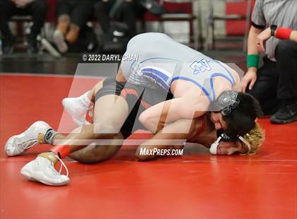 Thumbnail 3 in Alta Loma vs Patriot & Claremont (CIF Southern Section Wrestling Championships) photogallery.