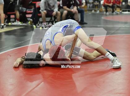 Thumbnail 3 in Alta Loma vs Patriot & Claremont (CIF Southern Section Wrestling Championships) photogallery.