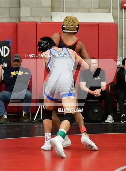Thumbnail 3 in Alta Loma vs Patriot & Claremont (CIF Southern Section Wrestling Championships) photogallery.