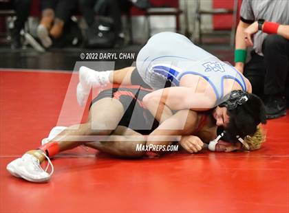 Thumbnail 1 in Alta Loma vs Patriot & Claremont (CIF Southern Section Wrestling Championships) photogallery.