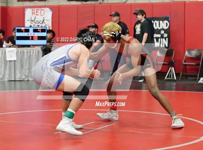 Thumbnail 2 in Alta Loma vs Patriot & Claremont (CIF Southern Section Wrestling Championships) photogallery.
