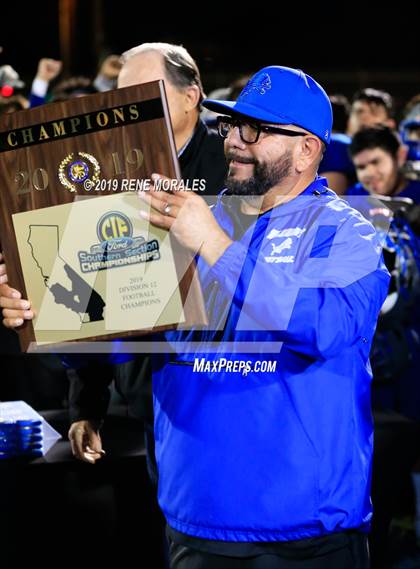 Thumbnail 1 in Serra @ El Monte (CIF SoCal 5-AA Regional Final) photogallery.
