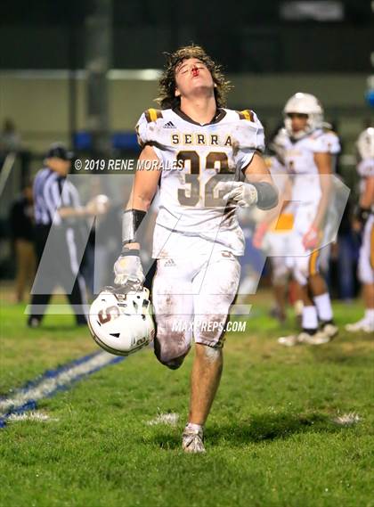Thumbnail 1 in Serra @ El Monte (CIF SoCal 5-AA Regional Final) photogallery.