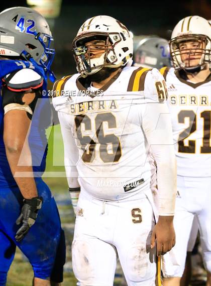 Thumbnail 1 in Serra @ El Monte (CIF SoCal 5-AA Regional Final) photogallery.