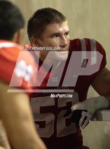 Thumbnail 1 in Mater Dei vs. Bishop Amat photogallery.