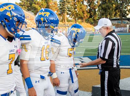 Thumbnail 1 in Mater Dei vs. Bishop Amat photogallery.
