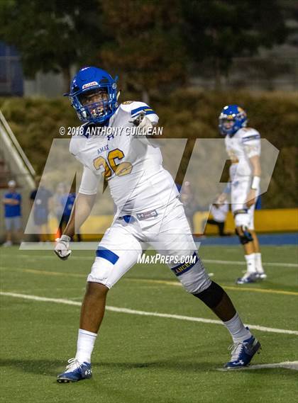 Thumbnail 3 in Mater Dei vs. Bishop Amat photogallery.