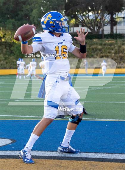 Thumbnail 2 in Mater Dei vs. Bishop Amat photogallery.
