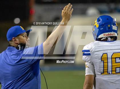 Thumbnail 1 in Mater Dei vs. Bishop Amat photogallery.