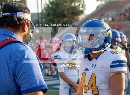 Thumbnail 1 in Mater Dei vs. Bishop Amat photogallery.