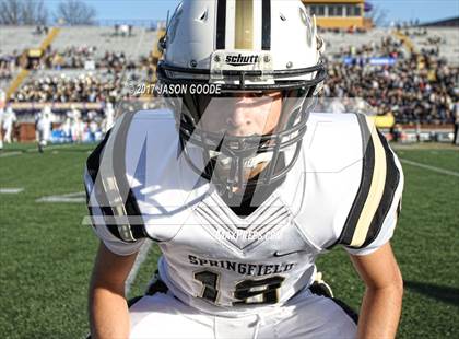 Thumbnail 1 in Greeneville vs. Springfield (TSSAA Division I Class 4A Final) photogallery.