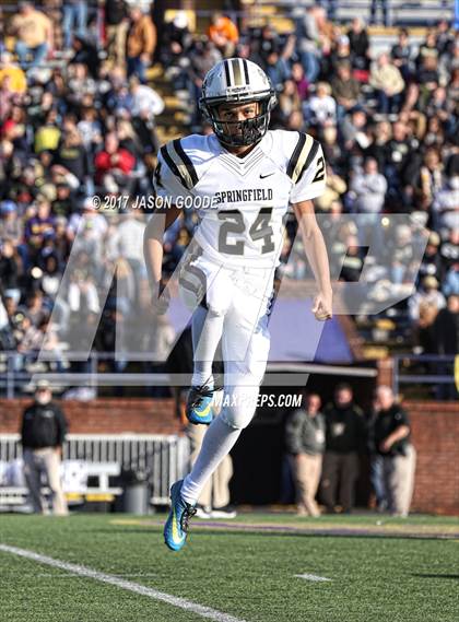 Thumbnail 3 in Greeneville vs. Springfield (TSSAA Division I Class 4A Final) photogallery.