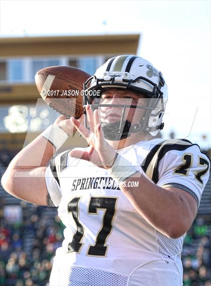 Thumbnail 1 in Greeneville vs. Springfield (TSSAA Division I Class 4A Final) photogallery.