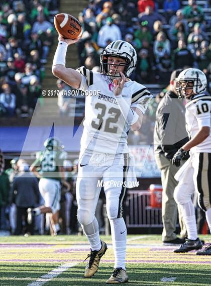 Thumbnail 1 in Greeneville vs. Springfield (TSSAA Division I Class 4A Final) photogallery.