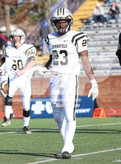 Thumbnail 1 in Greeneville vs. Springfield (TSSAA Division I Class 4A Final) photogallery.