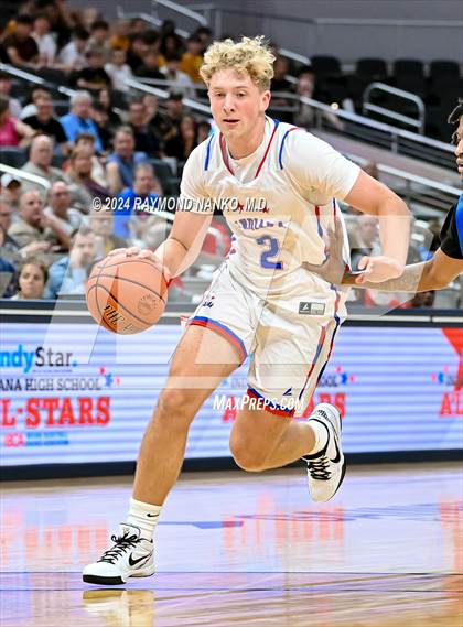 Thumbnail 2 in Indiana vs Kentucky All-Stars photogallery.