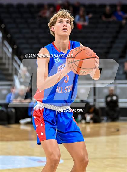 Thumbnail 2 in Indiana vs Kentucky All-Stars photogallery.
