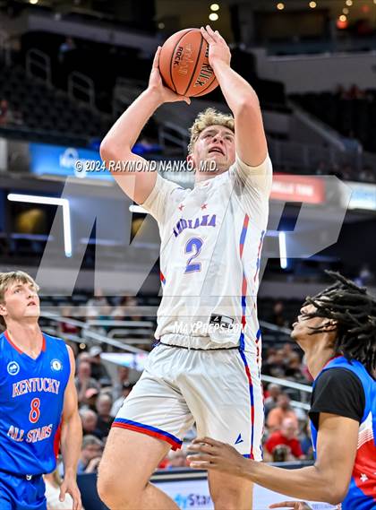 Thumbnail 3 in Indiana vs Kentucky All-Stars photogallery.