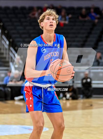 Thumbnail 1 in Indiana vs Kentucky All-Stars photogallery.