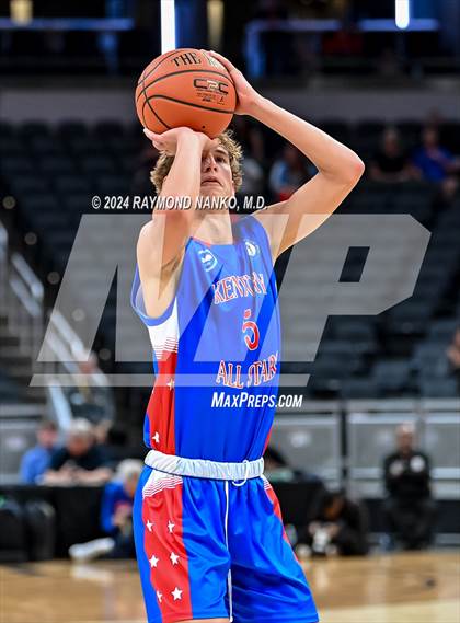 Thumbnail 3 in Indiana vs Kentucky All-Stars photogallery.