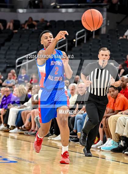 Thumbnail 1 in Indiana vs Kentucky All-Stars photogallery.