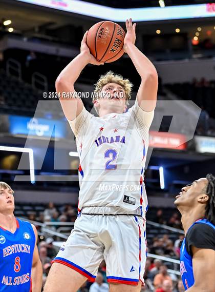 Thumbnail 1 in Indiana vs Kentucky All-Stars photogallery.