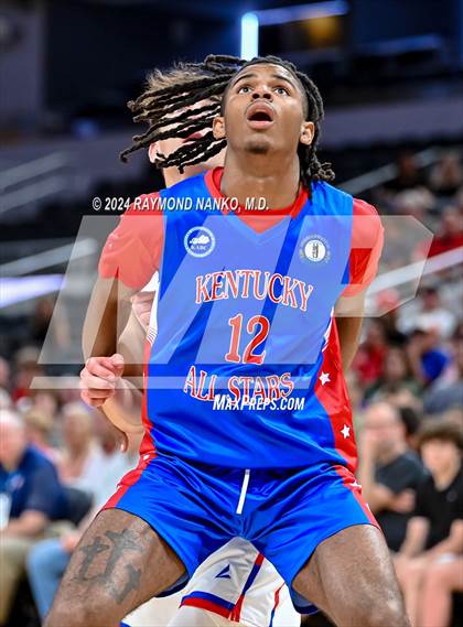 Thumbnail 1 in Indiana vs Kentucky All-Stars photogallery.